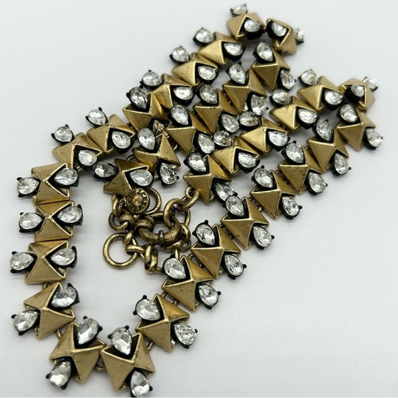 J. Crew Jeweled Gold Necklace - Picture 2 of 3